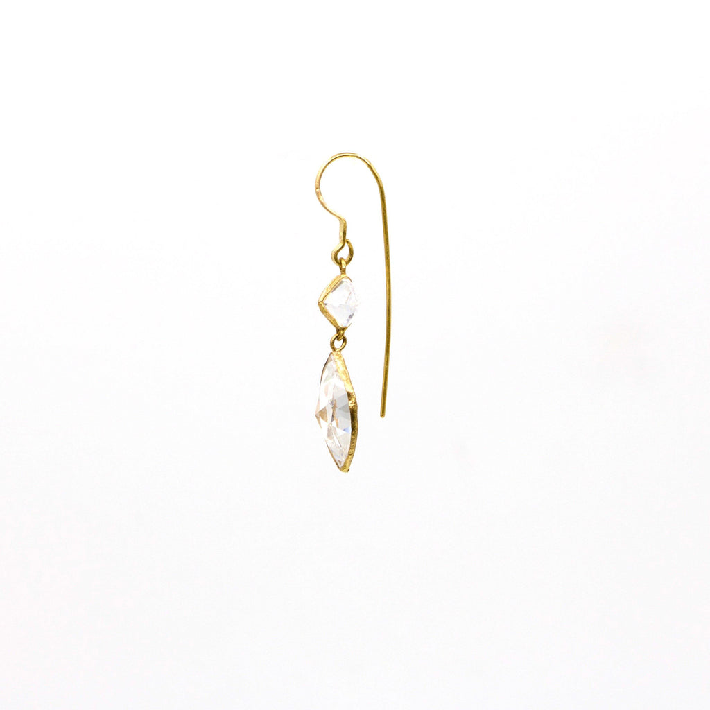 Earrings.. 22k gold - The LoU Zeldis Collection.... 