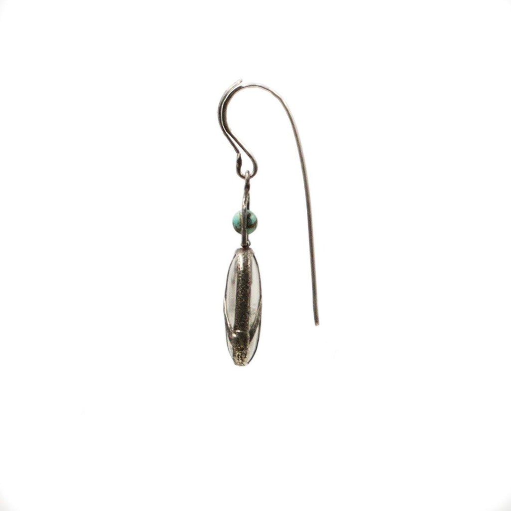 Earrings.. sterling silver - The LoU Zeldis Collection.... 