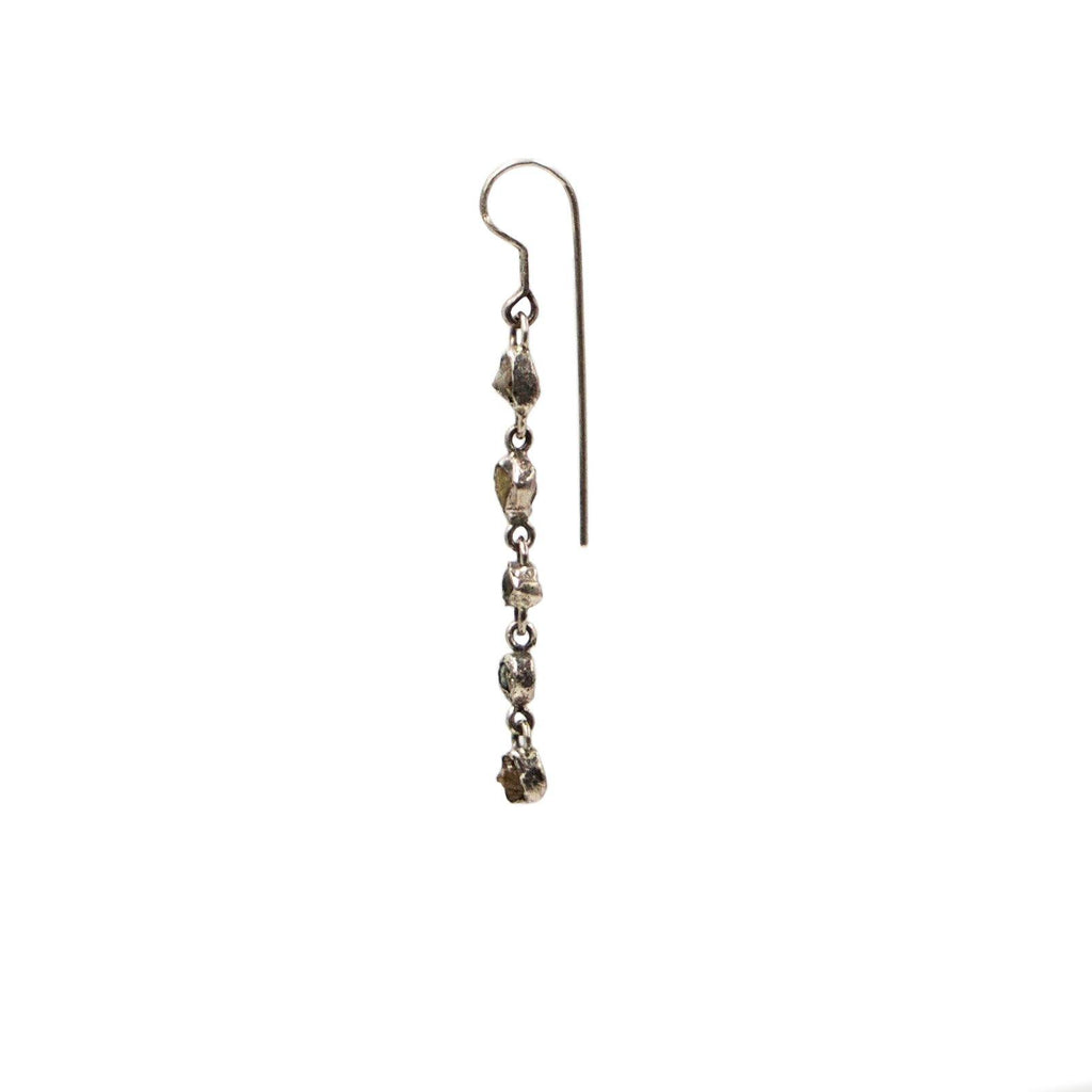 Earrings.. sterling silver - The LoU Zeldis Collection.... 