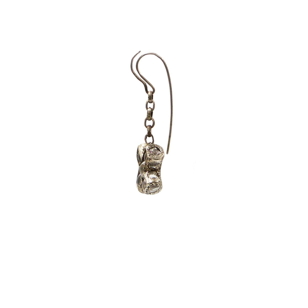 Earrings.. sterling silver - The LoU Zeldis Collection.... 