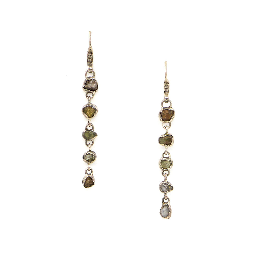Earrings.. sterling silver - The LoU Zeldis Collection.... 