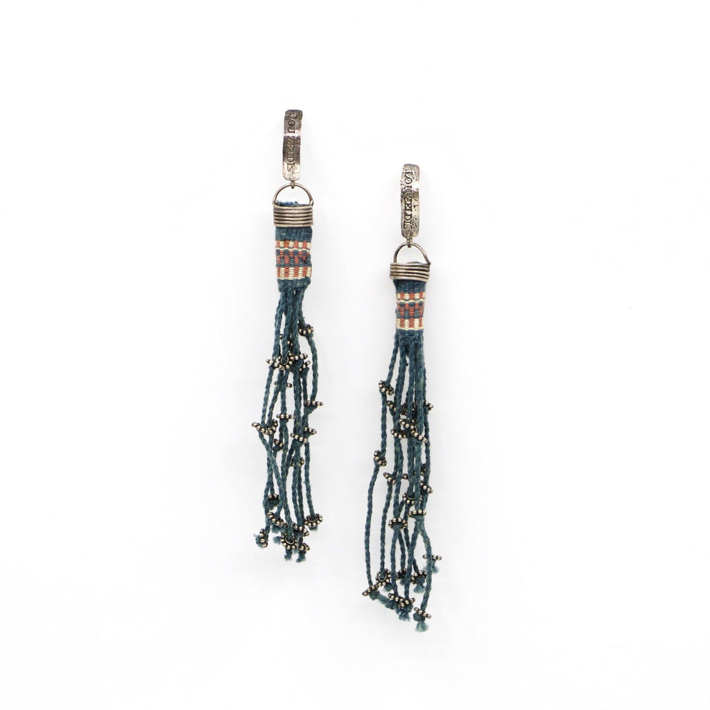 Earrings.. sterling silver - The LoU Zeldis Collection.... 
