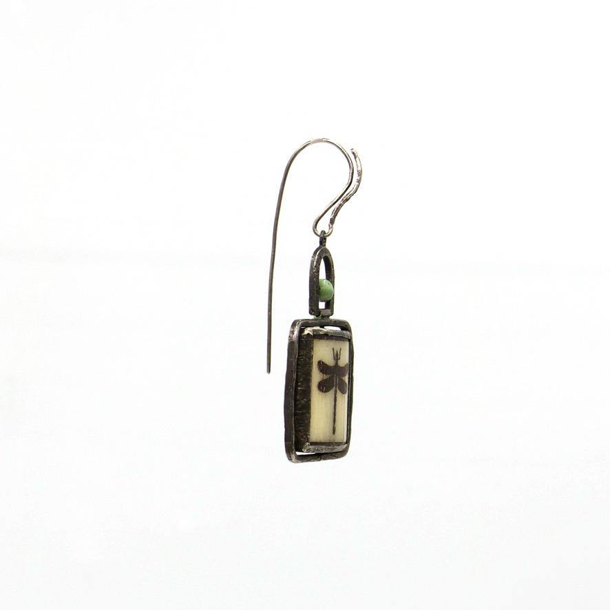 Earrings.. sterling silver - The LoU Zeldis Collection.... 