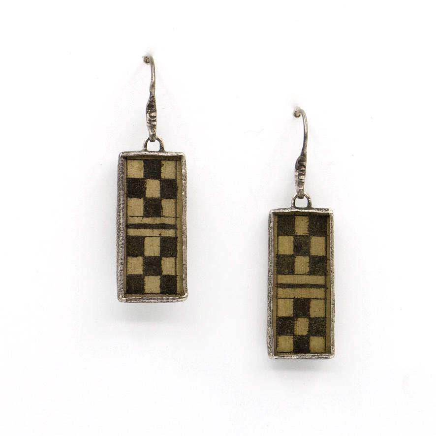 Earrings.. sterling silver - The LoU Zeldis Collection.... 