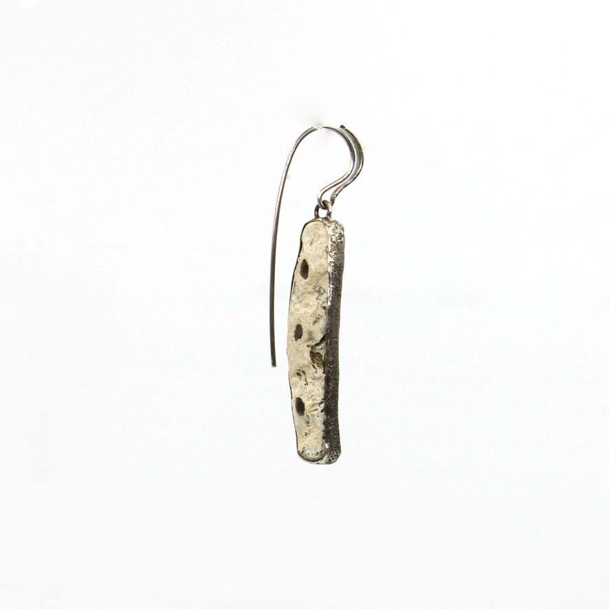 Earrings.. sterling silver - The LoU Zeldis Collection.... 