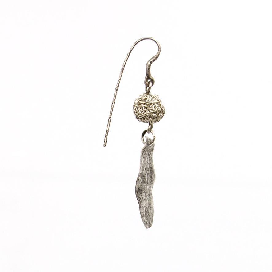 Earrings.. sterling silver - The LoU Zeldis Collection.... 