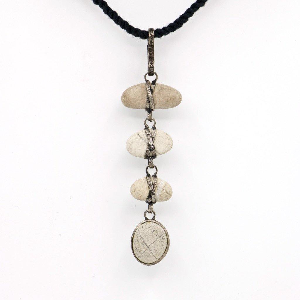 Pendant.. sterling silver - The LoU Zeldis Collection.... 