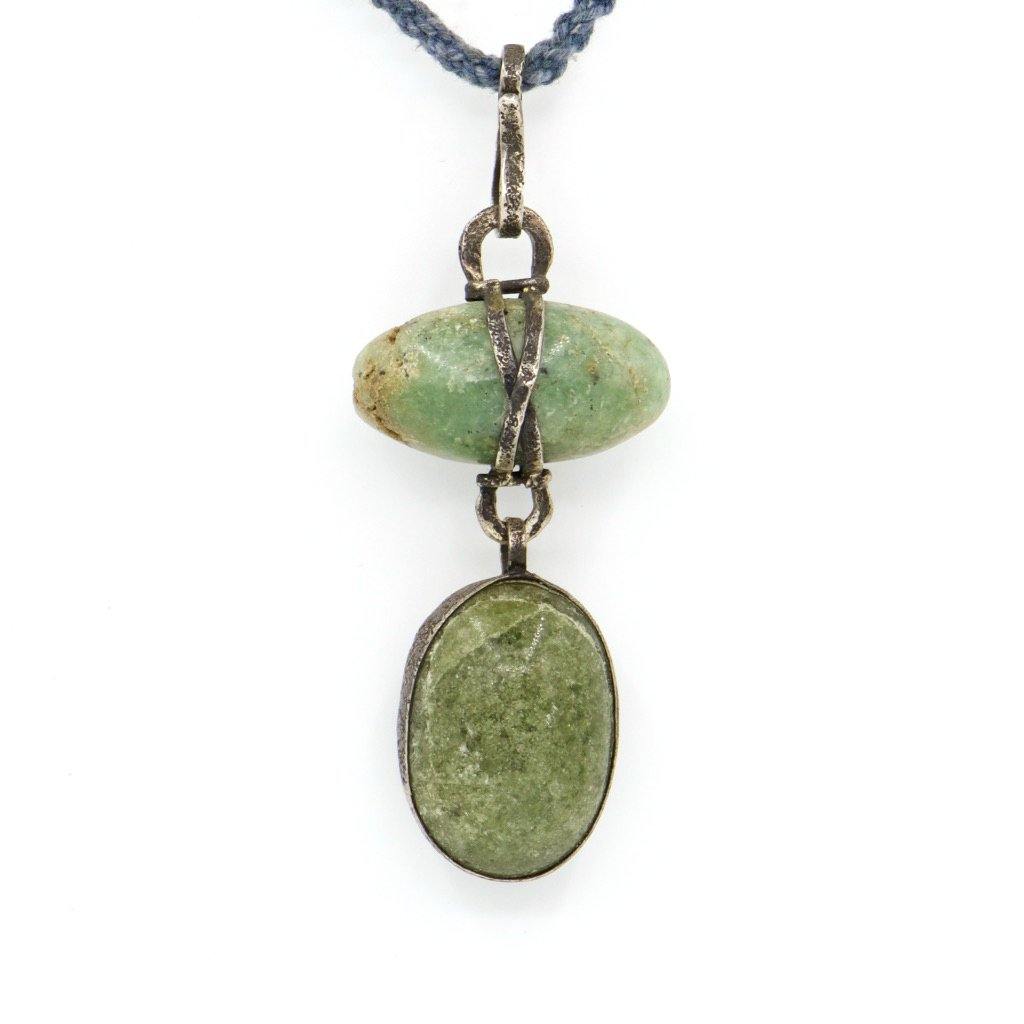 Pendant.. sterling silver - The LoU Zeldis Collection.... 
