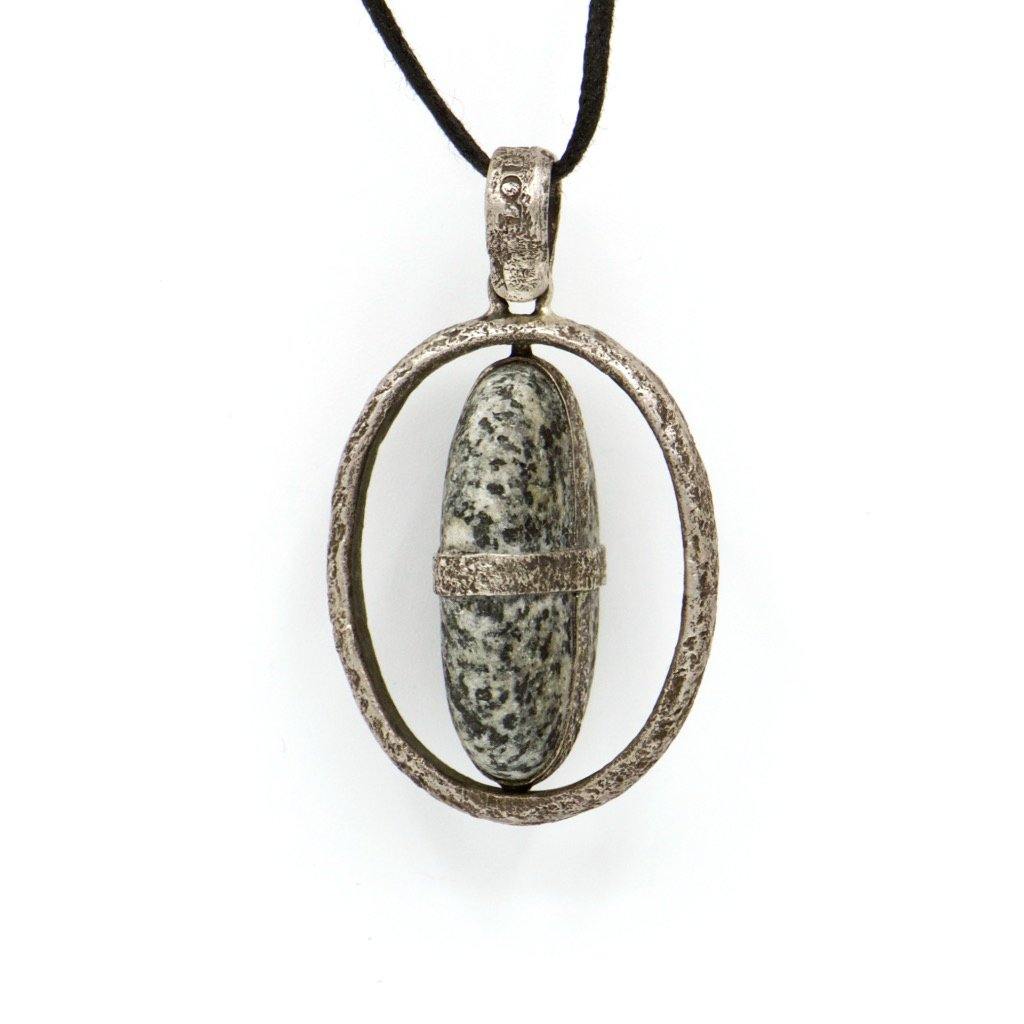 Pendant.. sterling silver - The LoU Zeldis Collection.... 