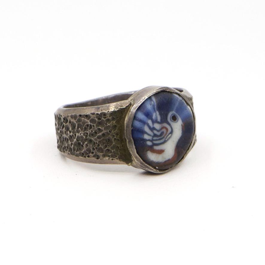 Sterling Silver Ring - The LoU Zeldis Collection.... 