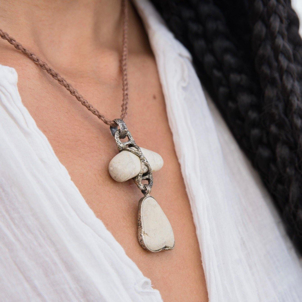 Pendants.. sterling silver - The LoU Zeldis Collection.... 