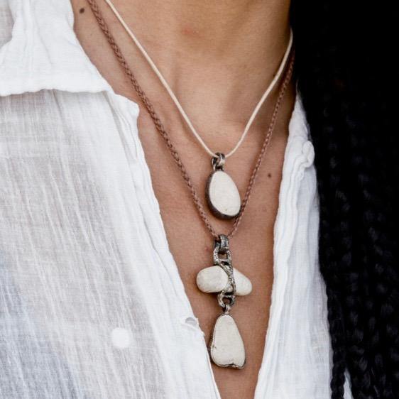 Pendants.. sterling silver - The LoU Zeldis Collection.... 