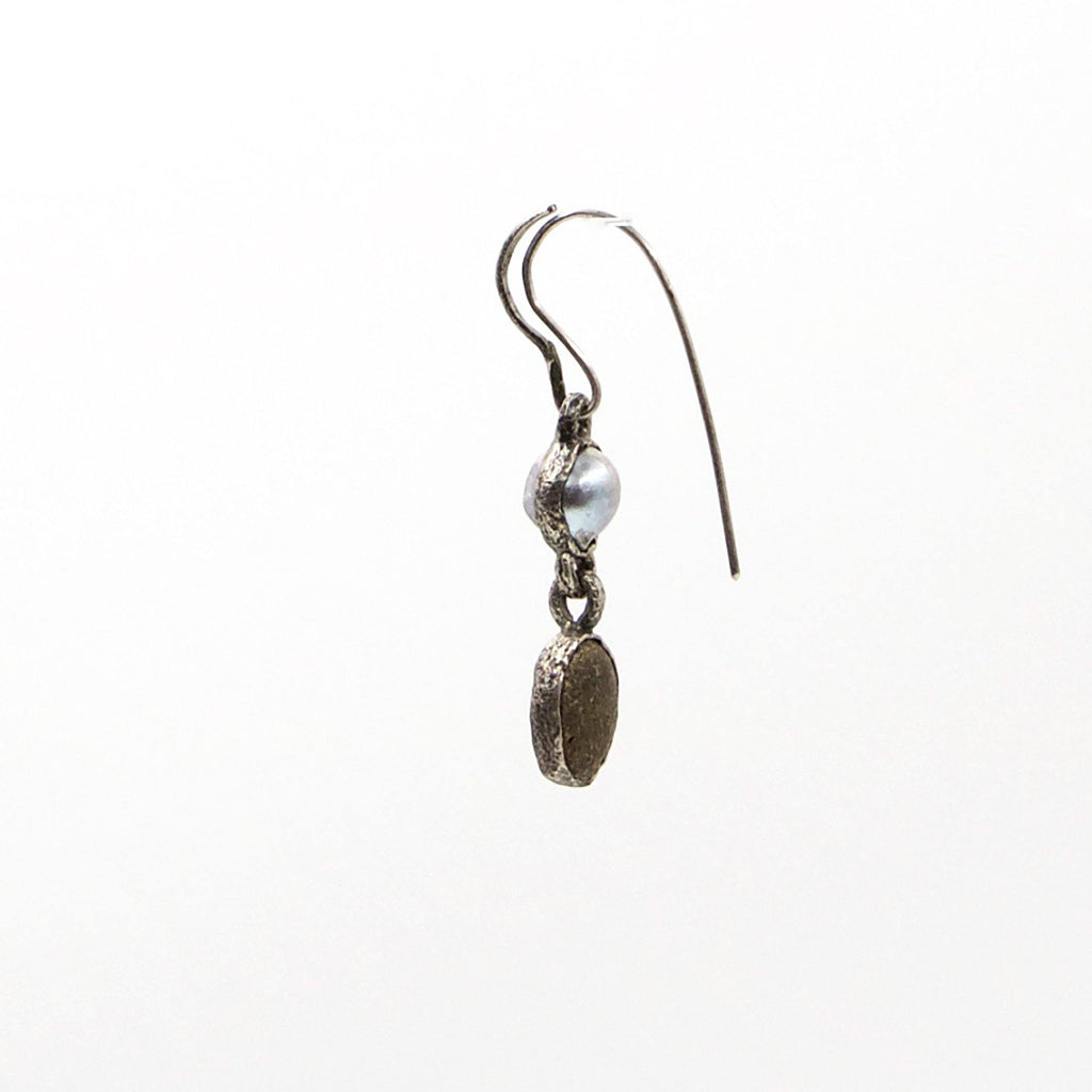 Earrings.. sterling silver - The LoU Zeldis Collection.... 