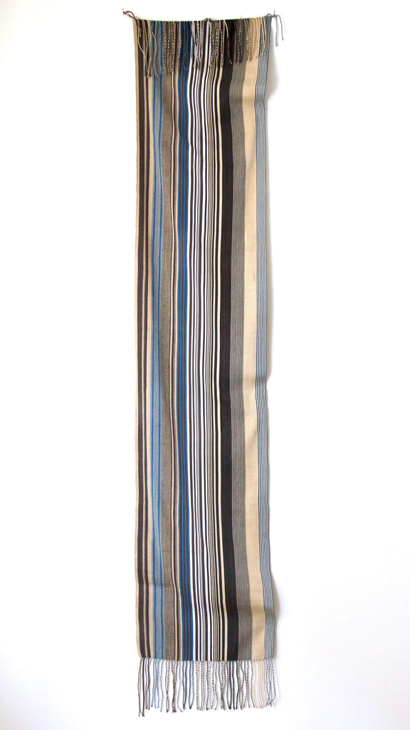 Bar Code Series.. Indigo, Mud & Natural - The LoU Zeldis Collection.... 