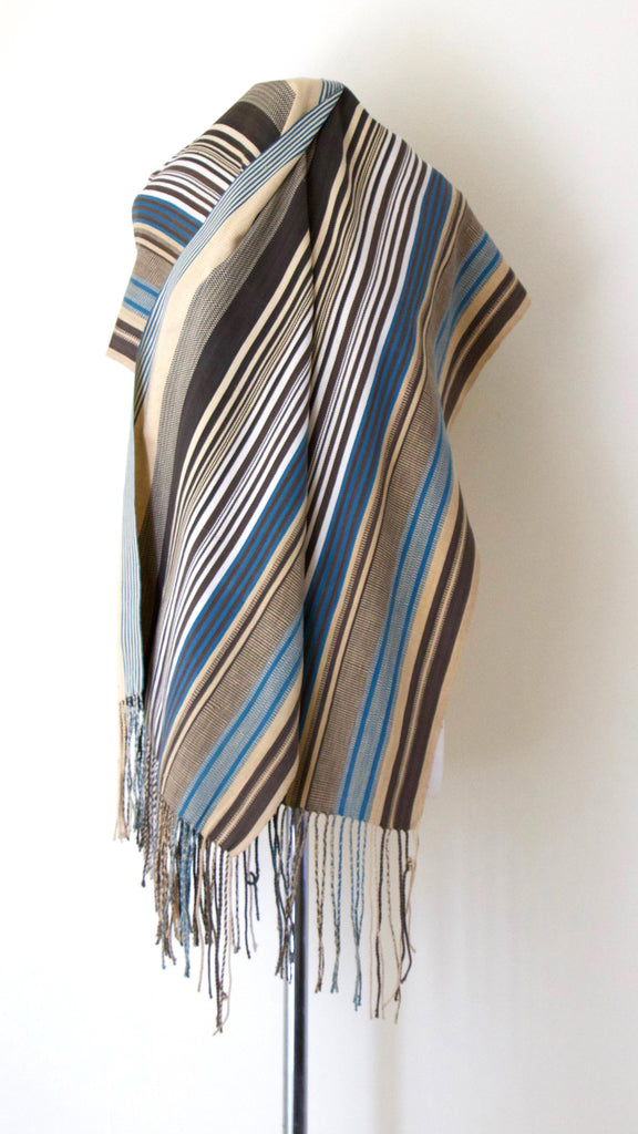 Bar Code Series.. Indigo, Mud & Natural - The LoU Zeldis Collection.... 
