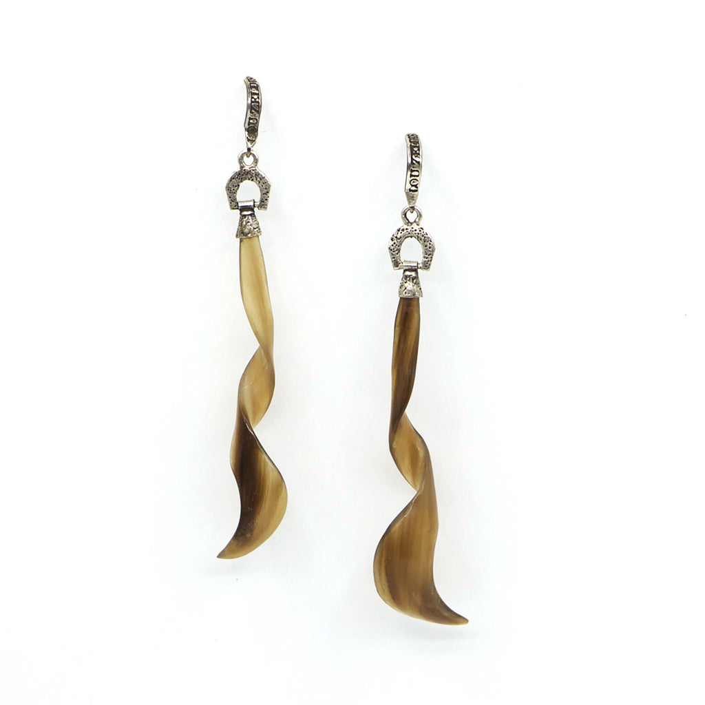 Earrings.. sterling silver - The LoU Zeldis Collection.... 