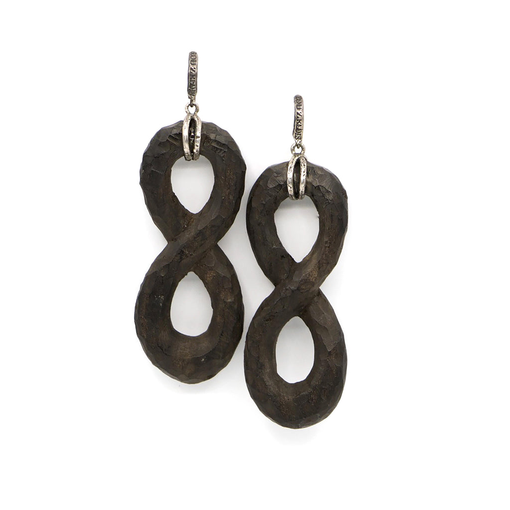 Earrings.. sterling silver - The LoU Zeldis Collection.... 