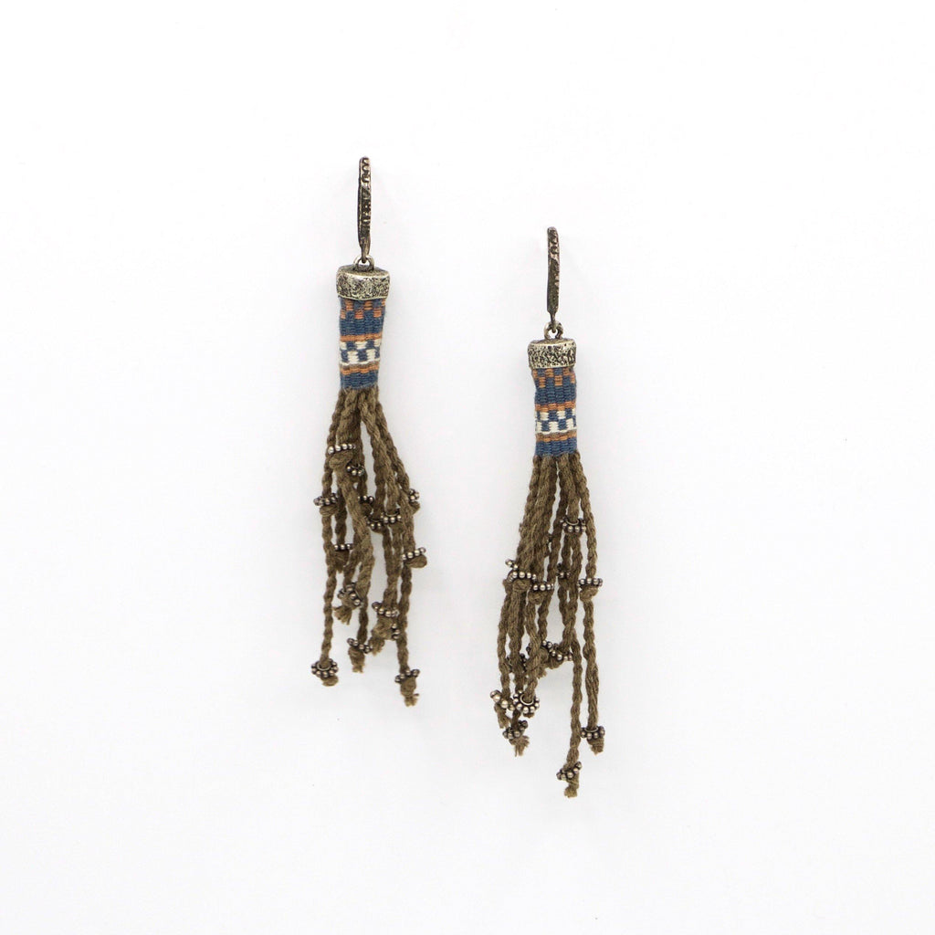 Earrings.. sterling silver - The LoU Zeldis Collection.... 