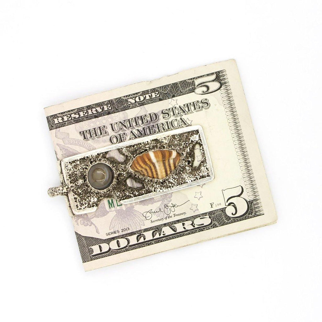 Money Clip.. sterling silver - The LoU Zeldis Collection.... 