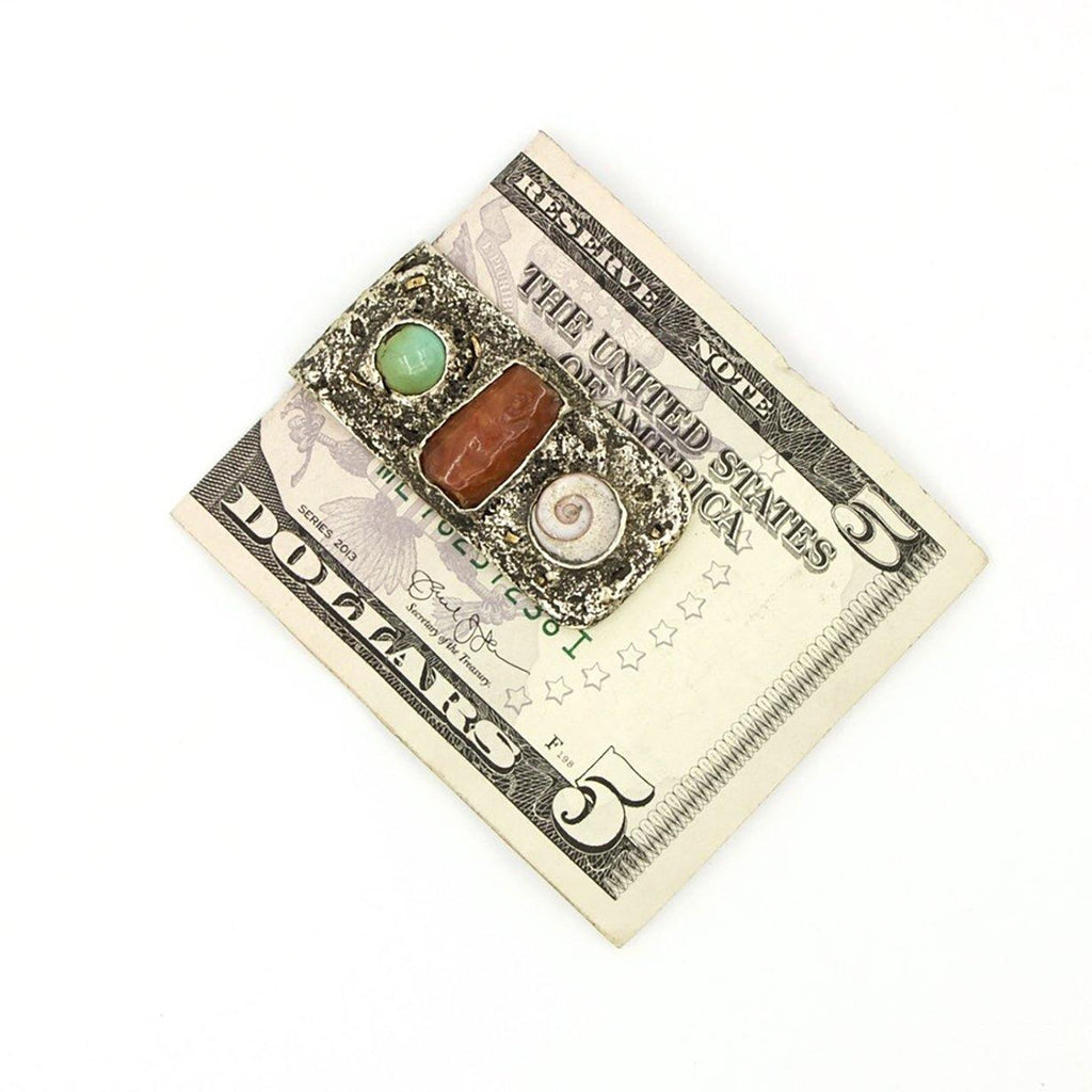 Money Clip.. sterling silver - The LoU Zeldis Collection.... 