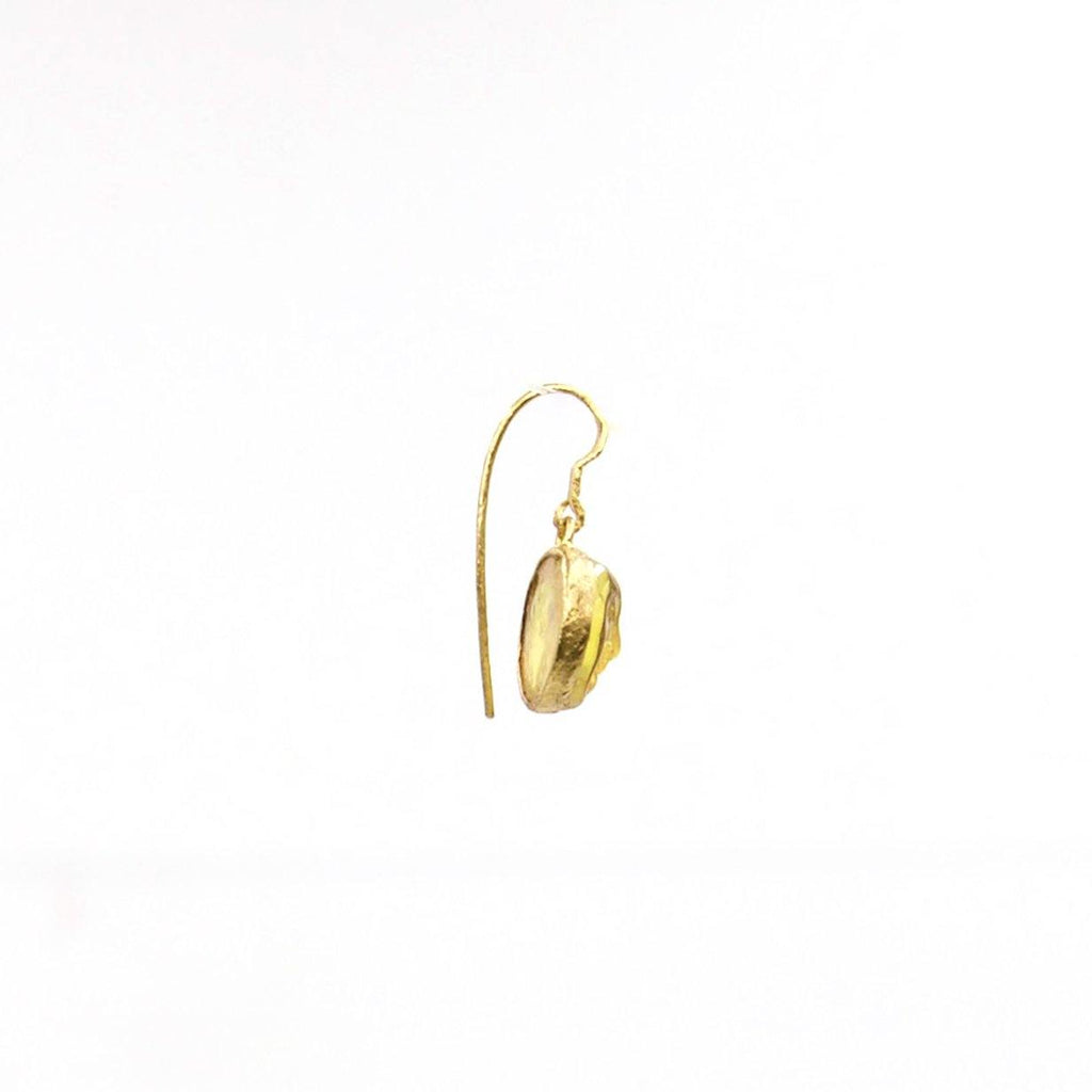 Earrings.. 22k gold - The LoU Zeldis Collection.... 